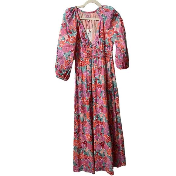 Banjanan Floral Maxi Dress NWT - Picture 3 of 5